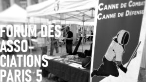 forum des associations paris 5 canne de combat et bâton